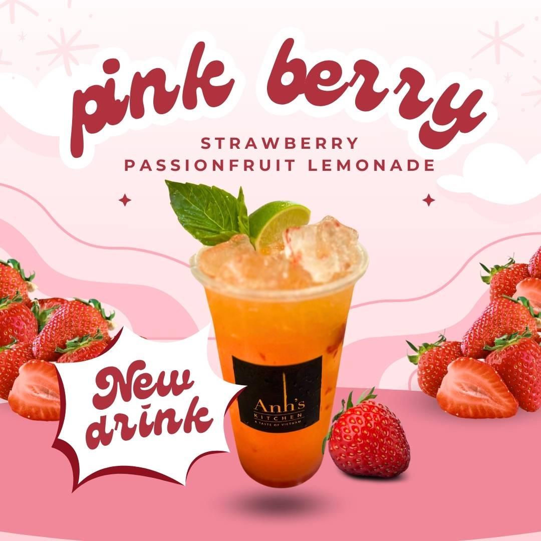 Pink Berry Lemonade.