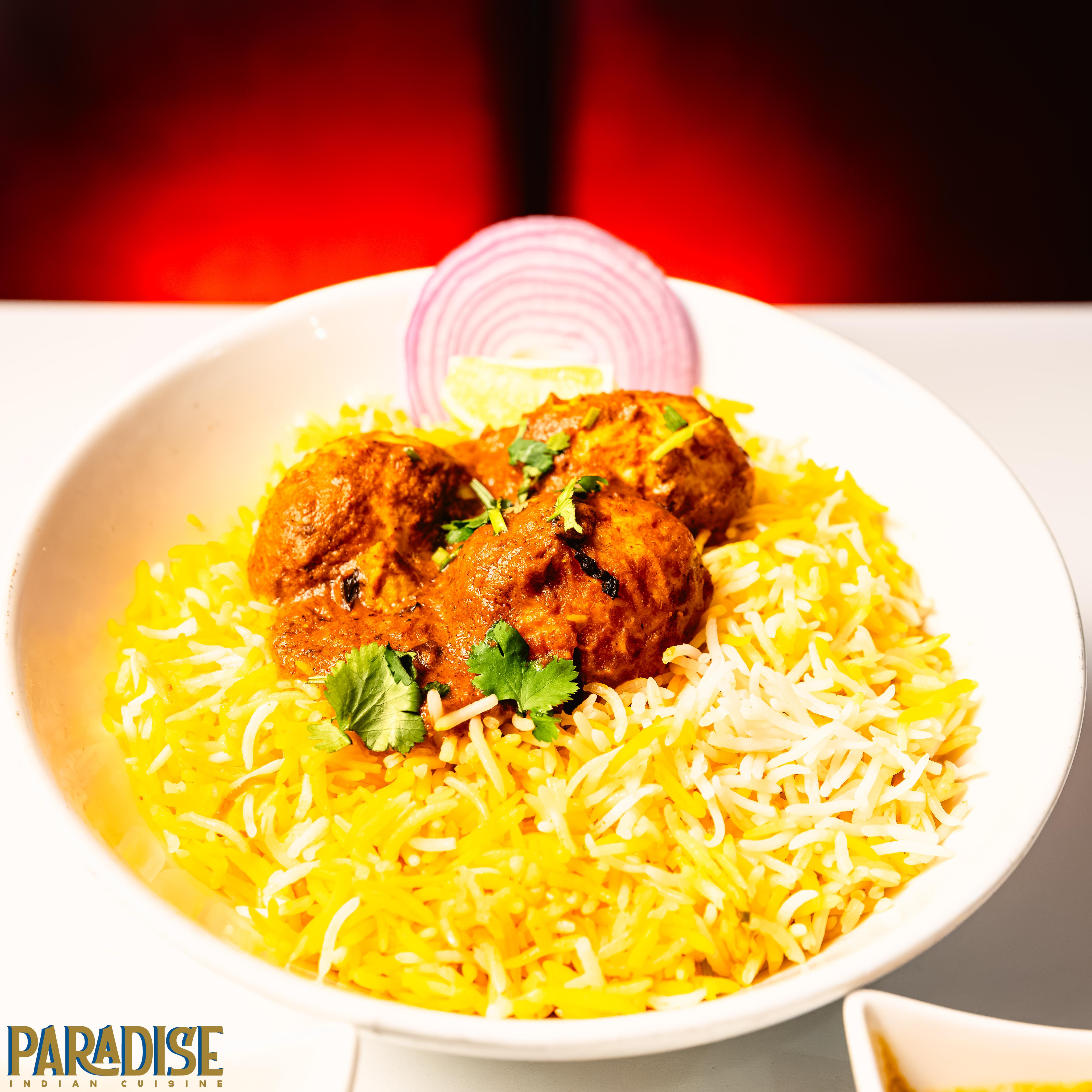 Egg Biryani.