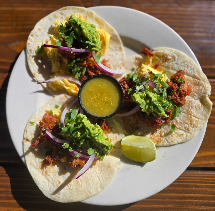 Breakfast Tacos.