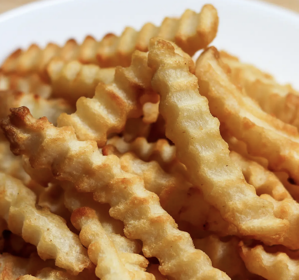 Crinkle Cut Fries.