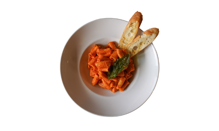 Spicy Cavatappi.