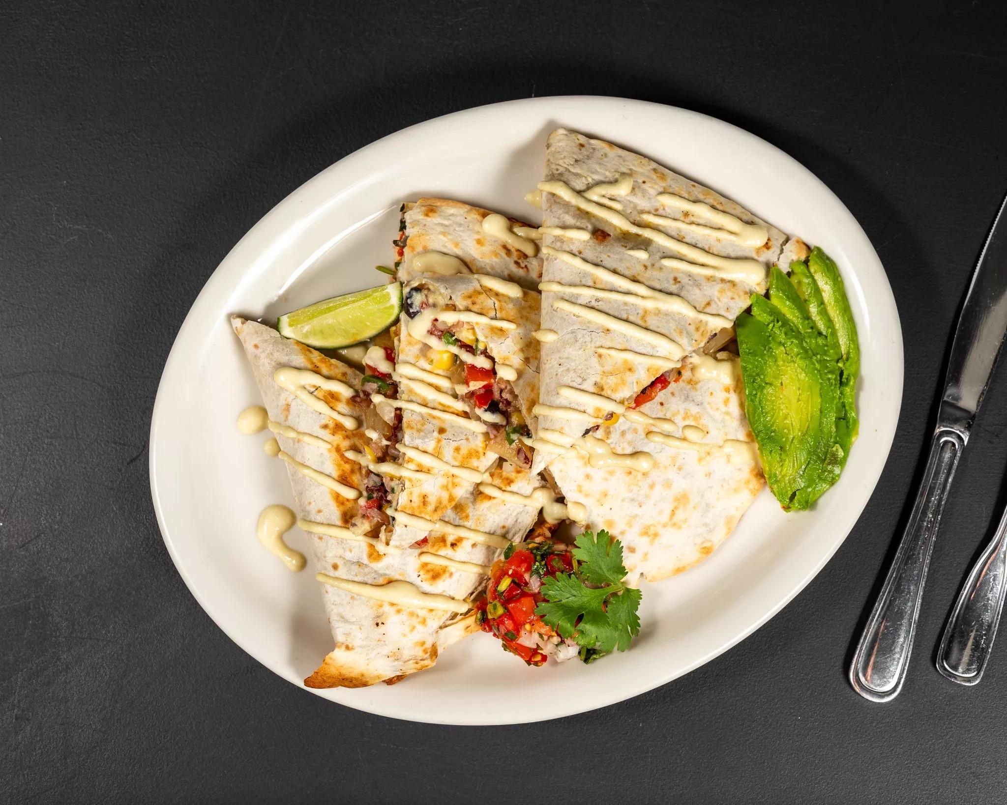 Hearty Quesadilla.