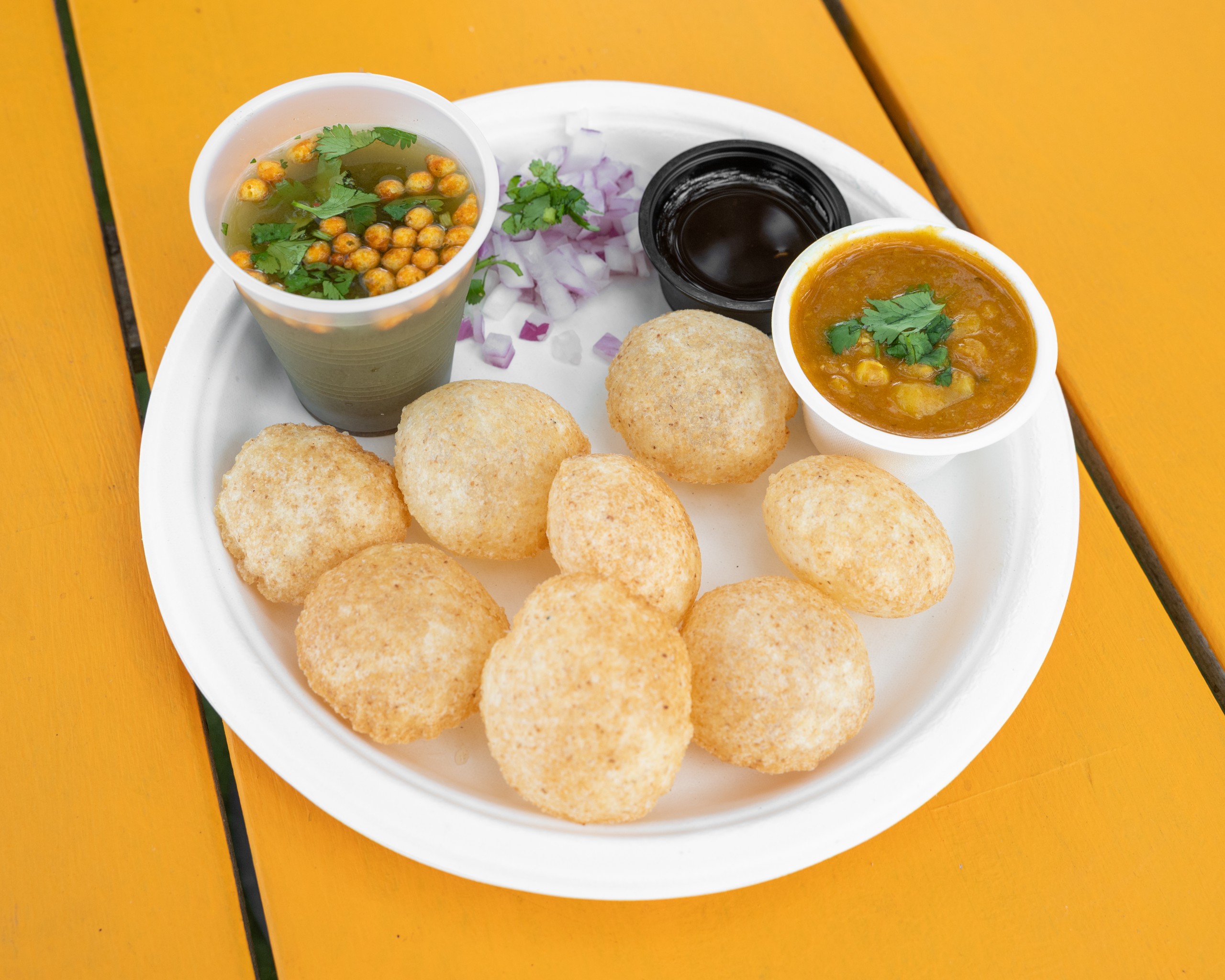 O - Pani Puri.