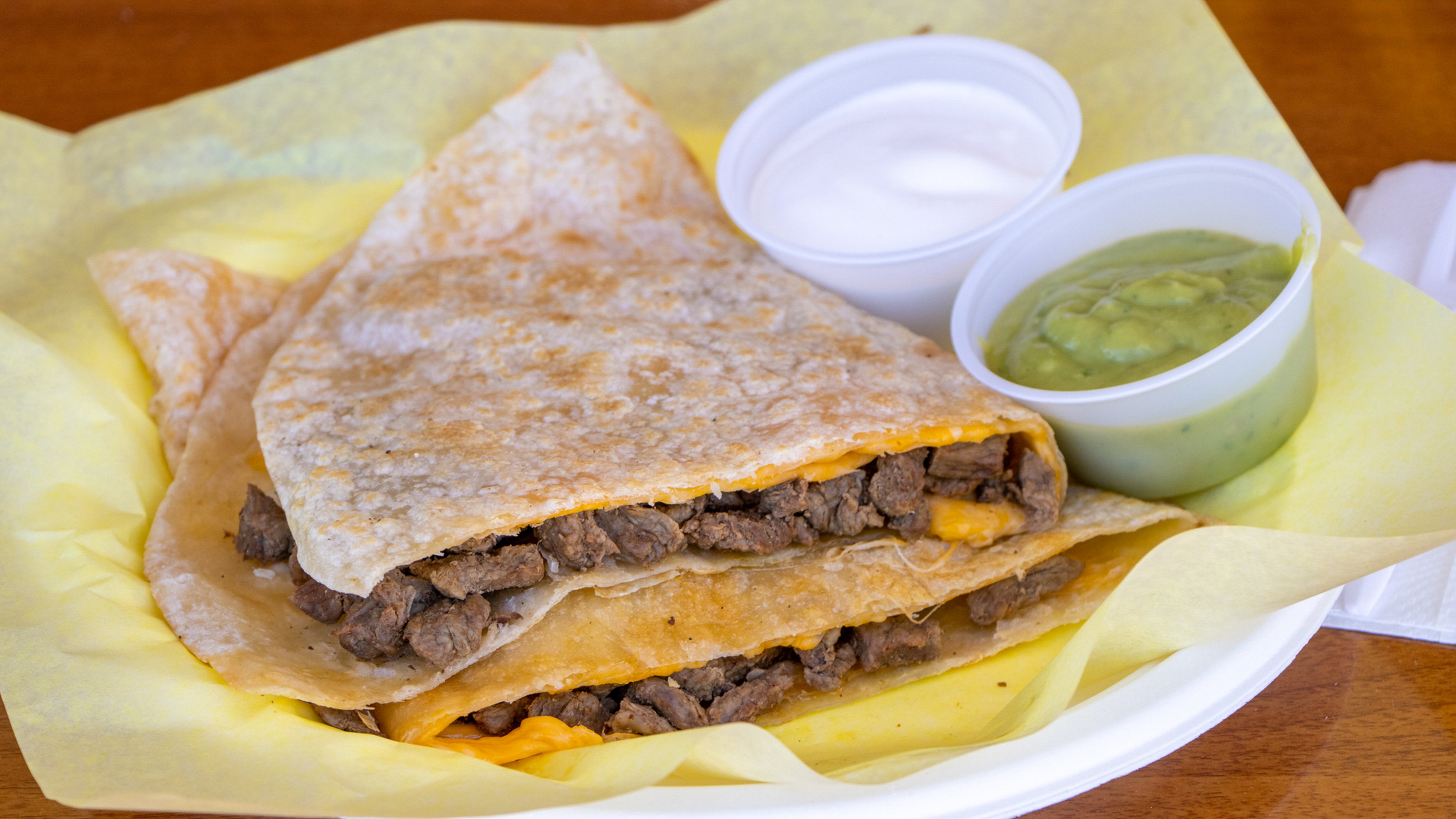 Carne Asada Quesadilla.