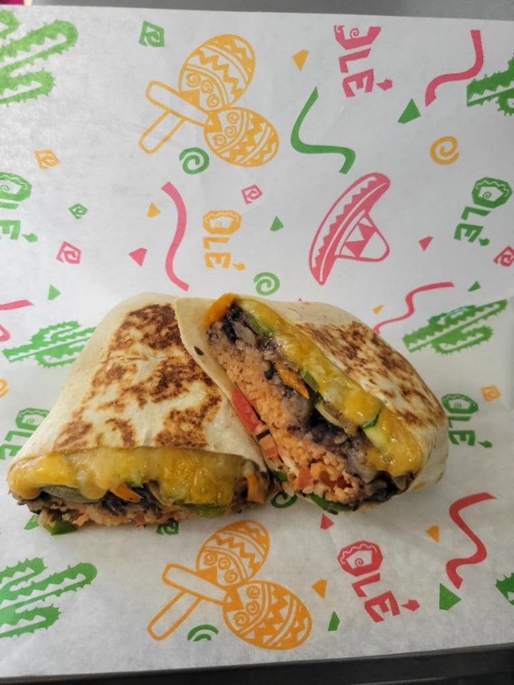 Veggie Burrito.