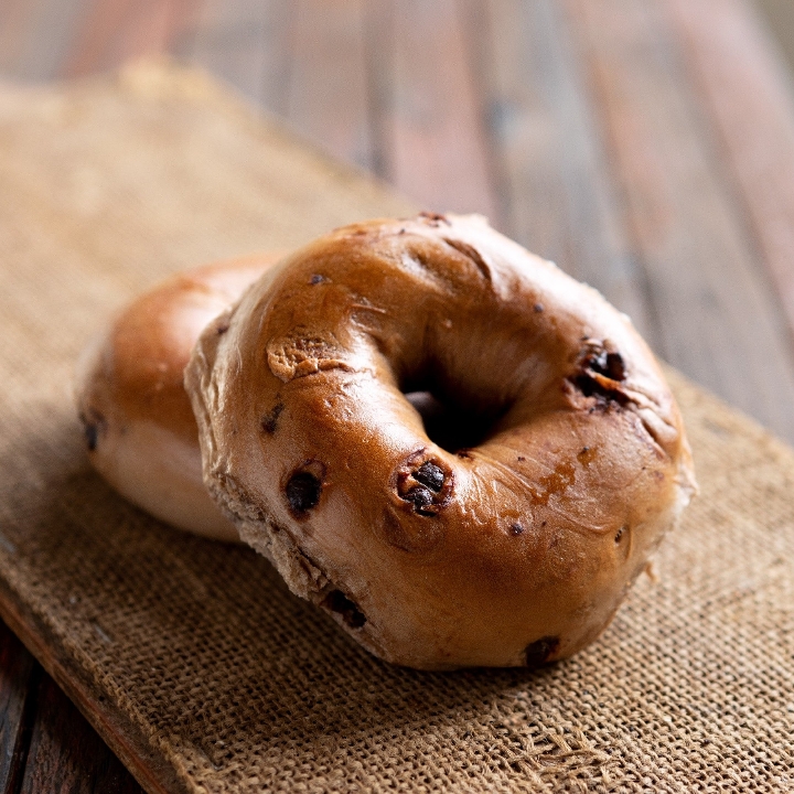 Chocolate Chip Bagel.
