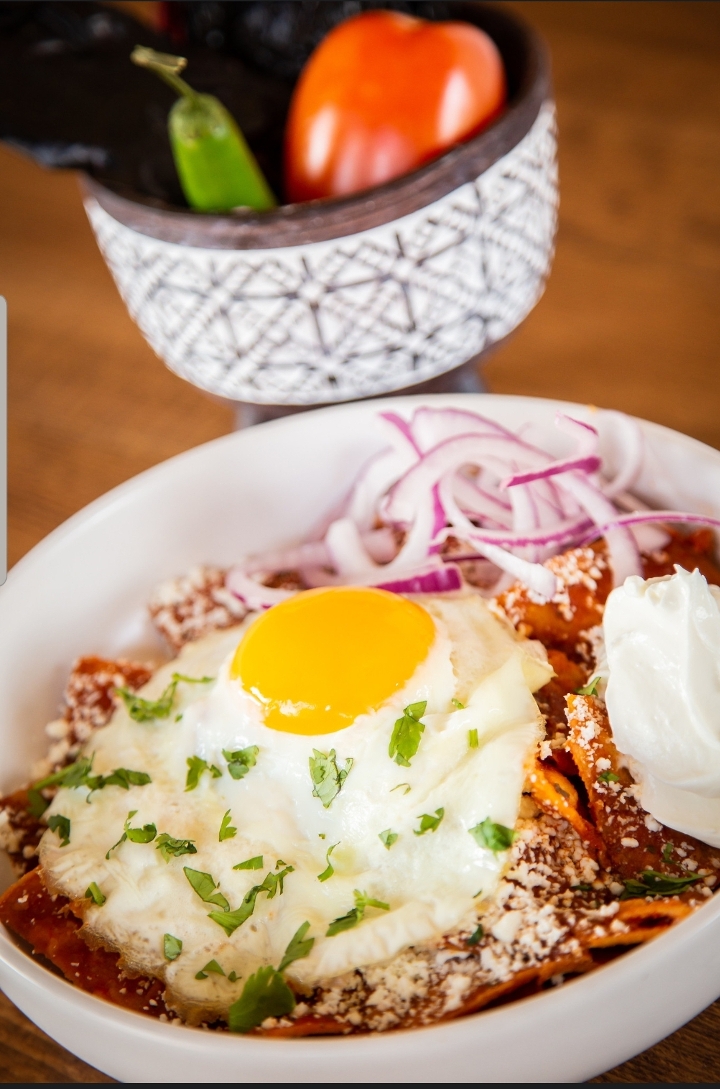 Chilaquiles.