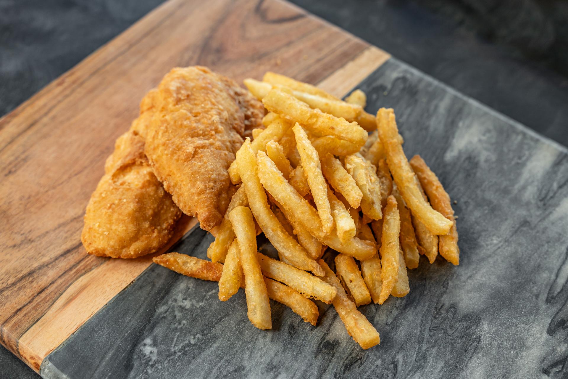 Chicken & Fries Combo.