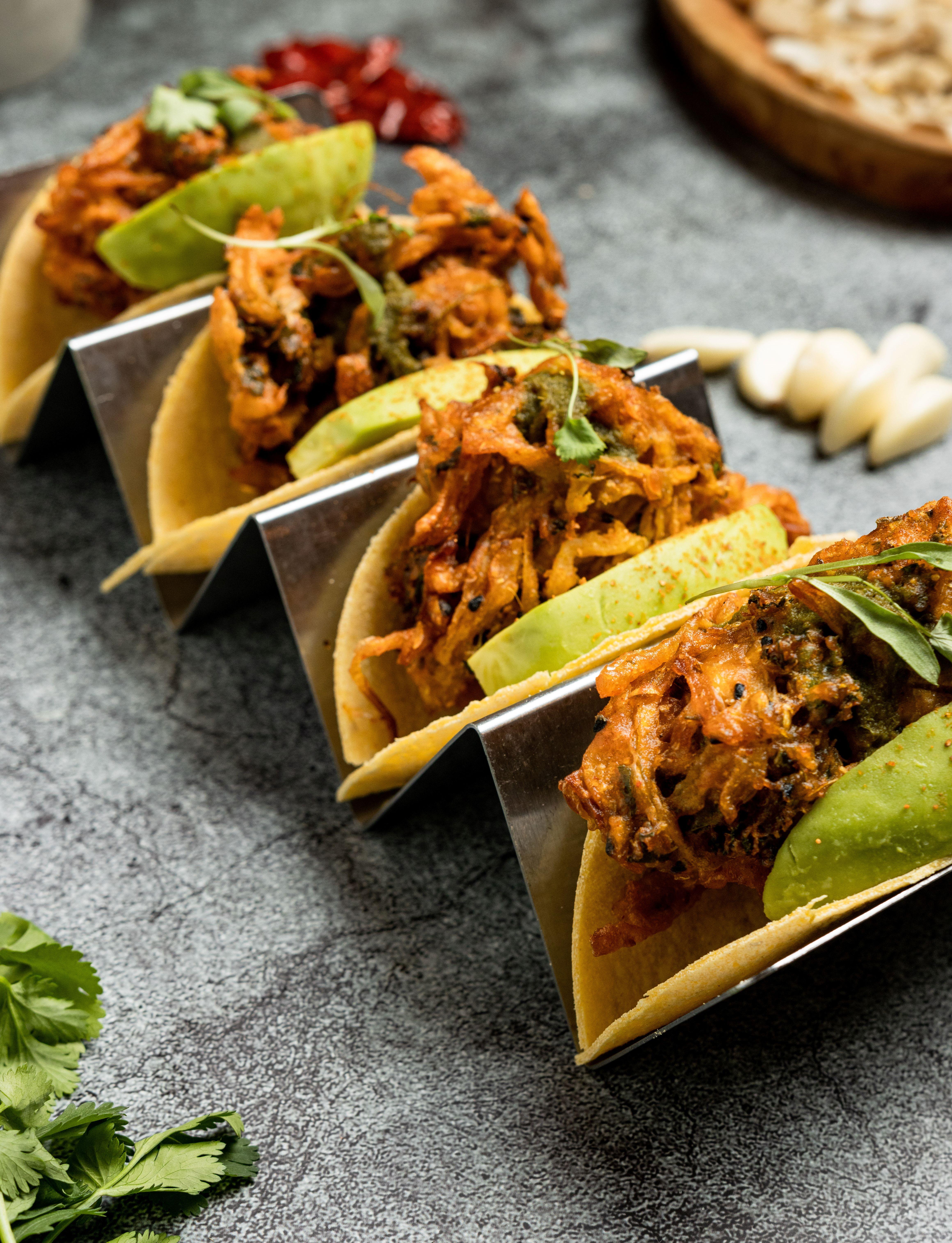 Avocado Kale Tacos.