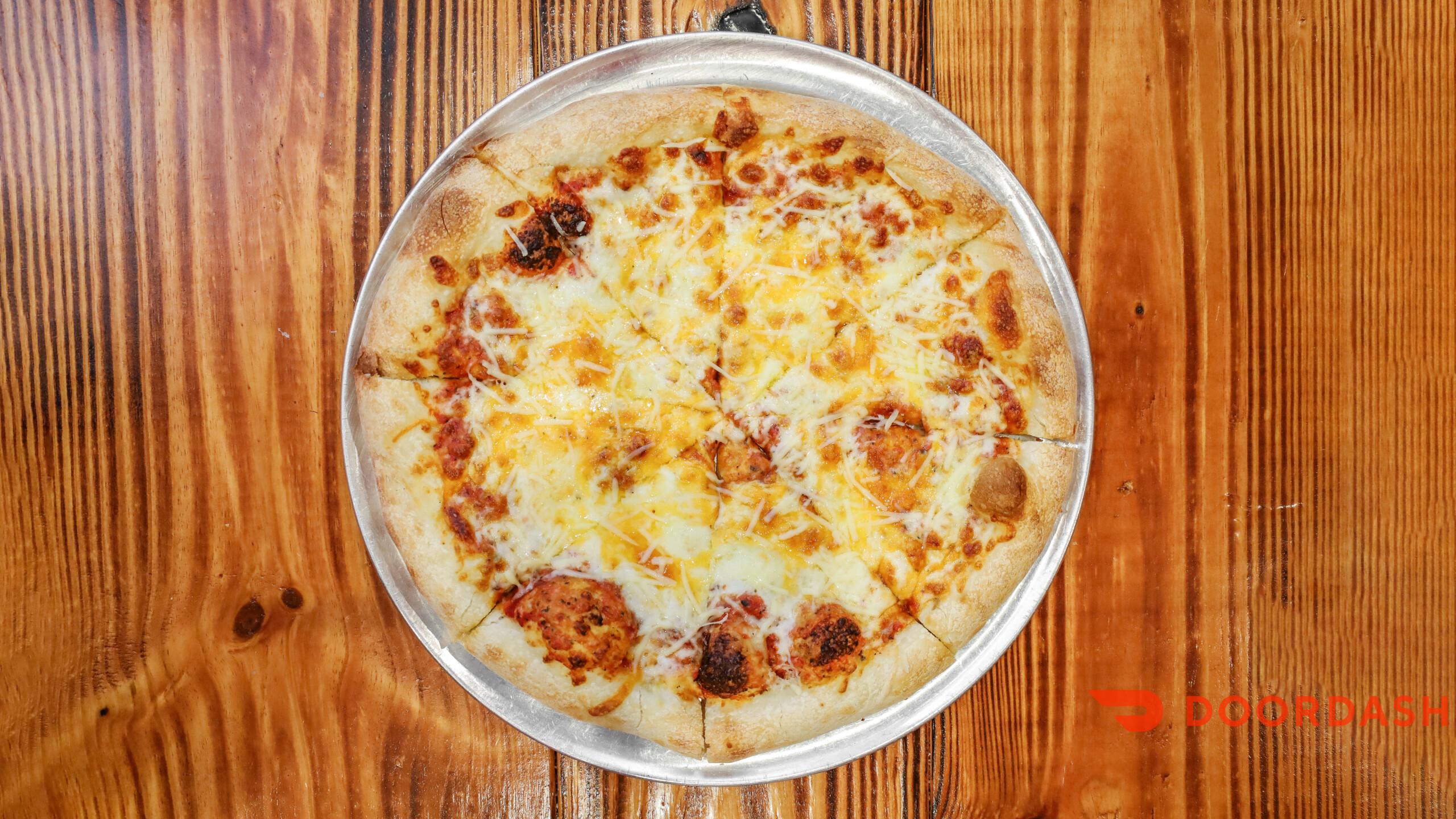 14" Pie Four Cheese.