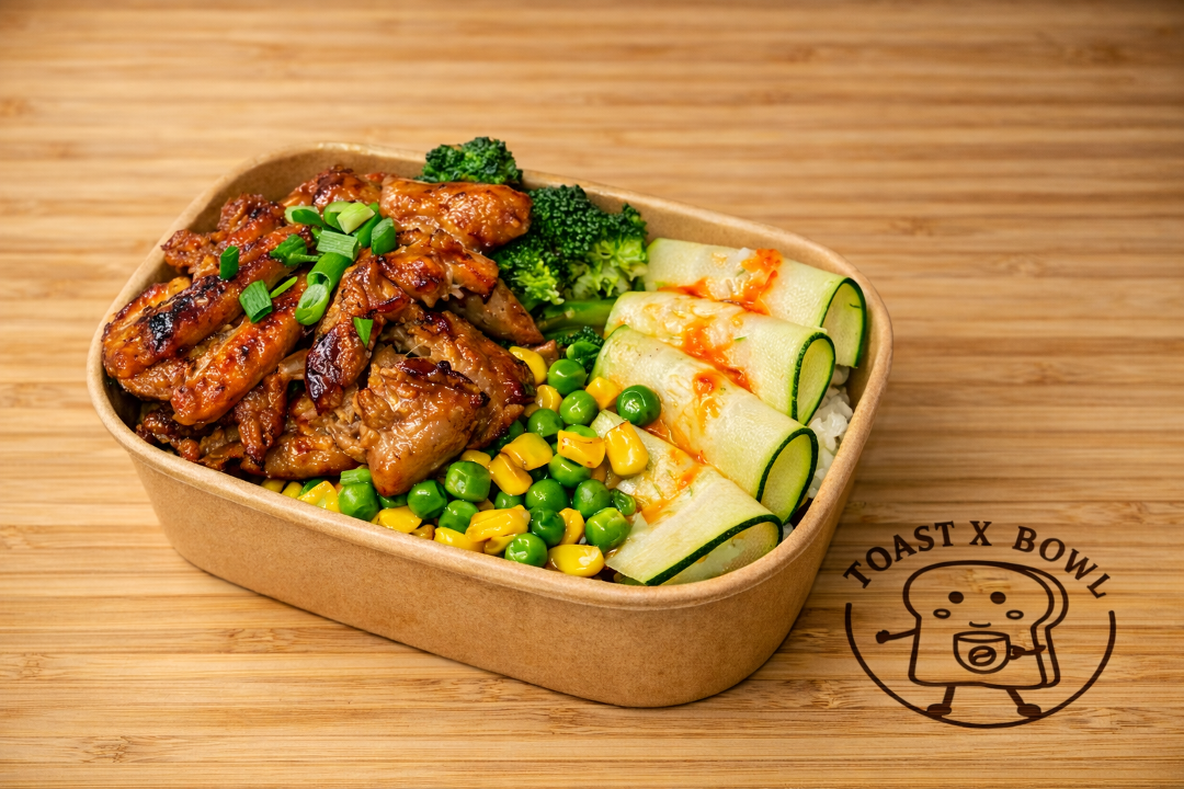 BBQ Chicken Rice Bowl.