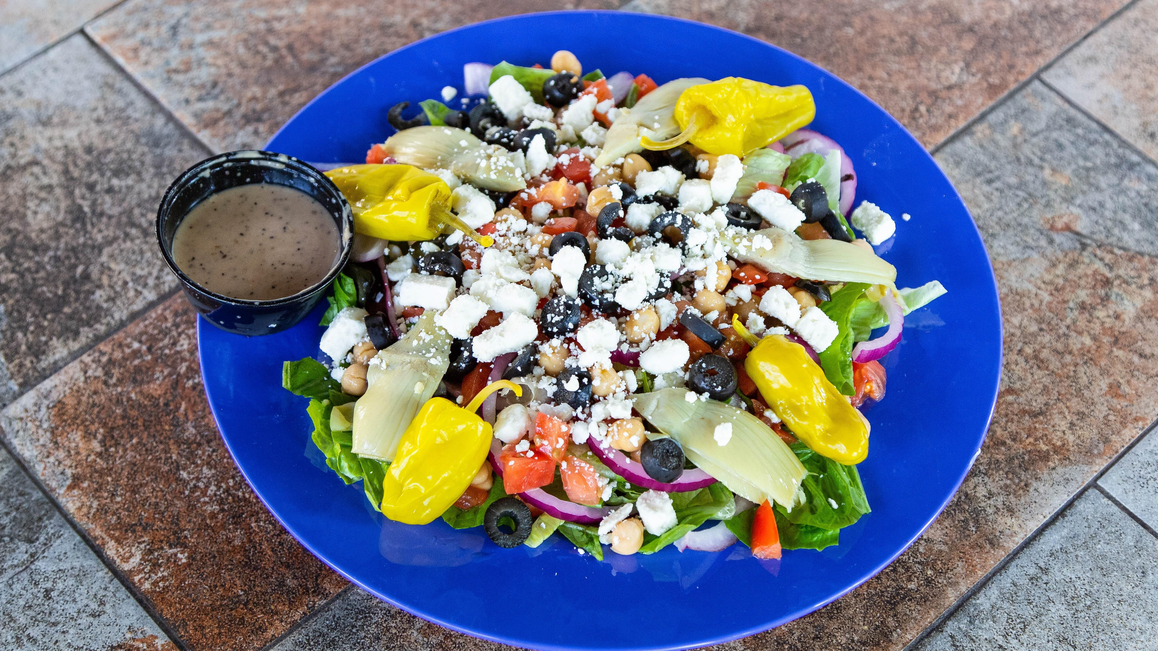 GREEK SALAD.