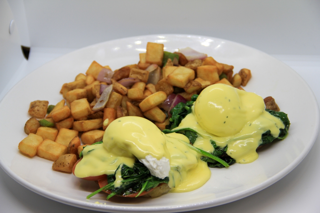Eggs Florentine.
