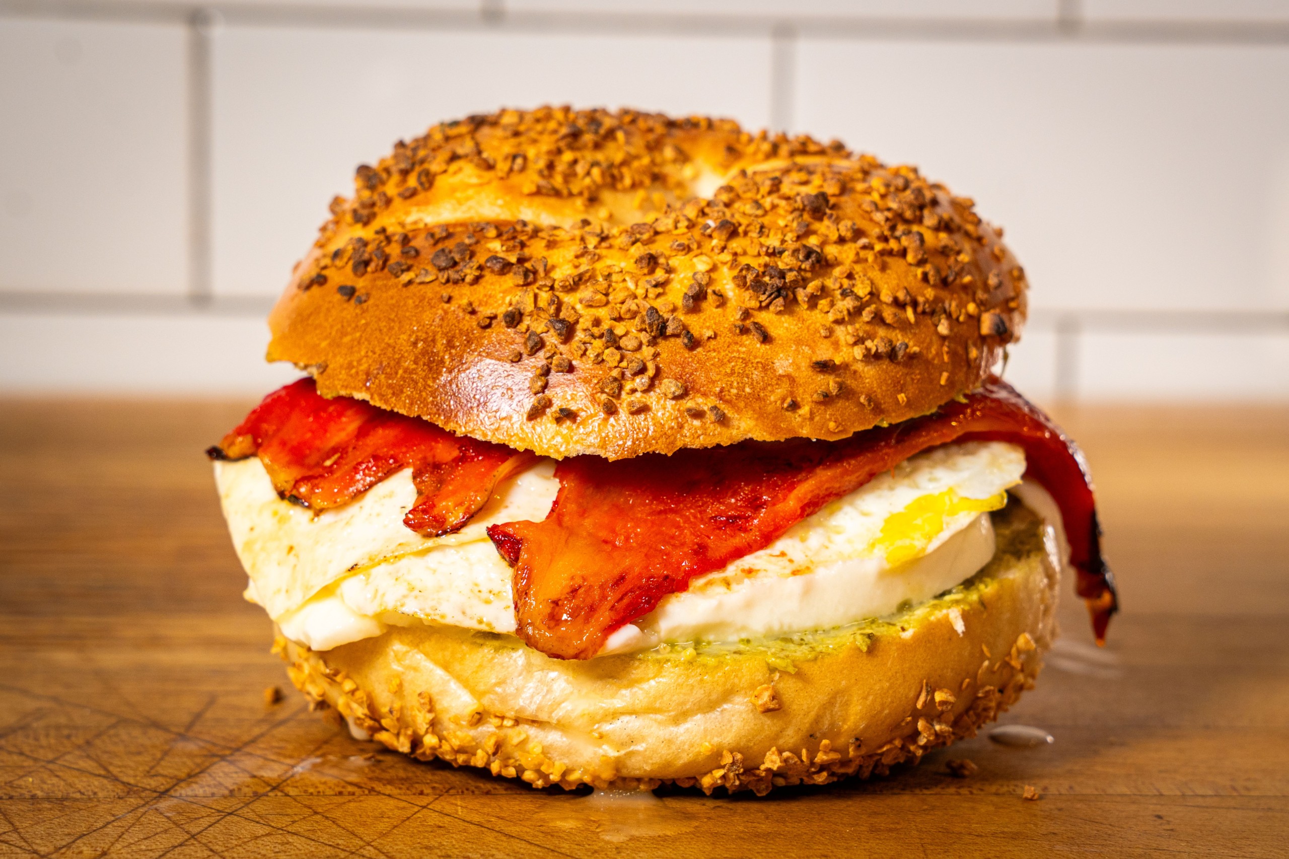 Capri Breakfast Sandwich.