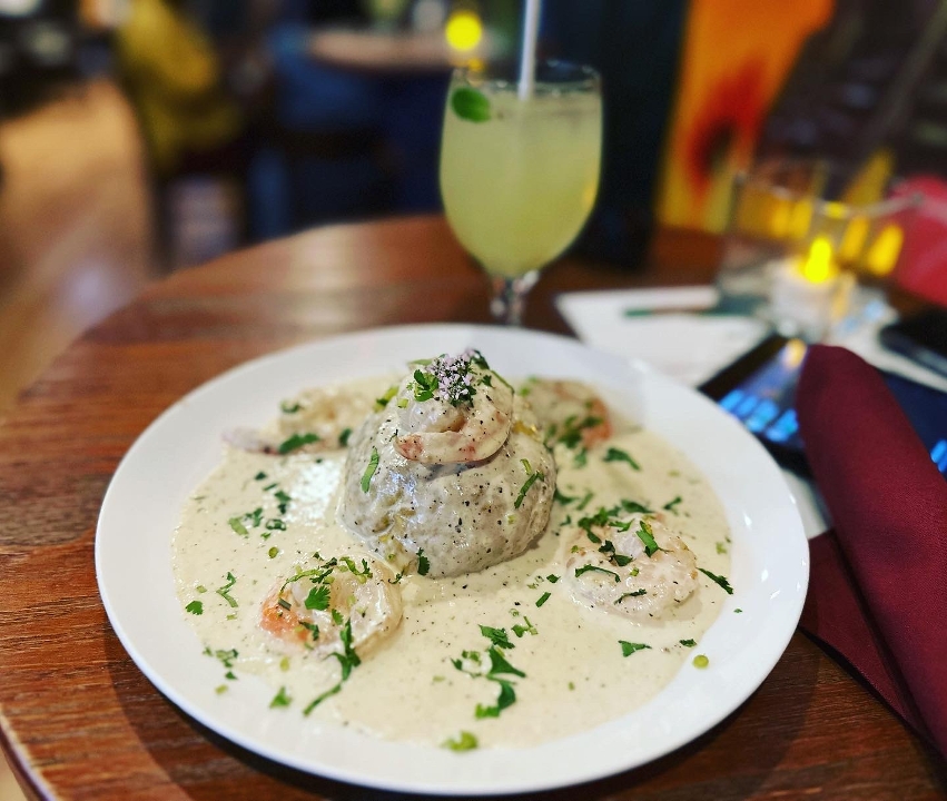 Tacacho Shrimp.