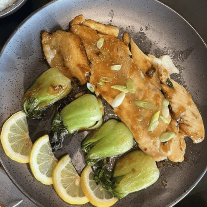 Miso Butter Salmon.