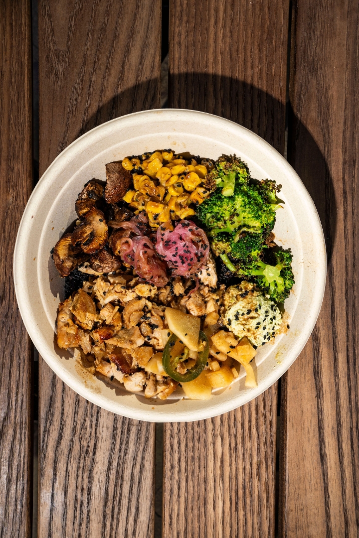 Build Your Own Citrus-Teriyaki Chicken Bowl.