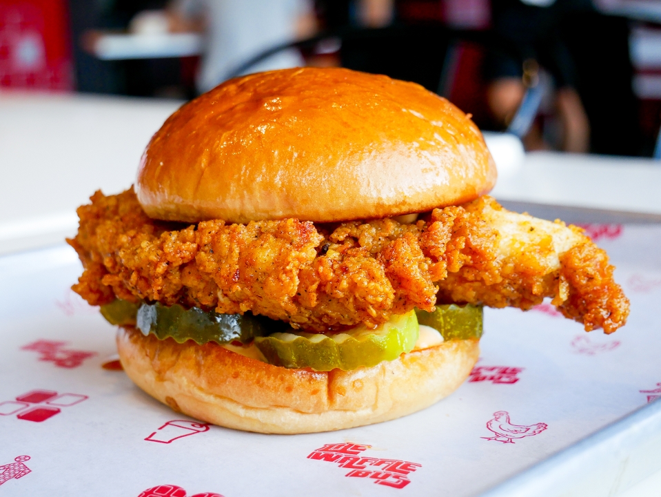 Hot Chicken Sandwich.