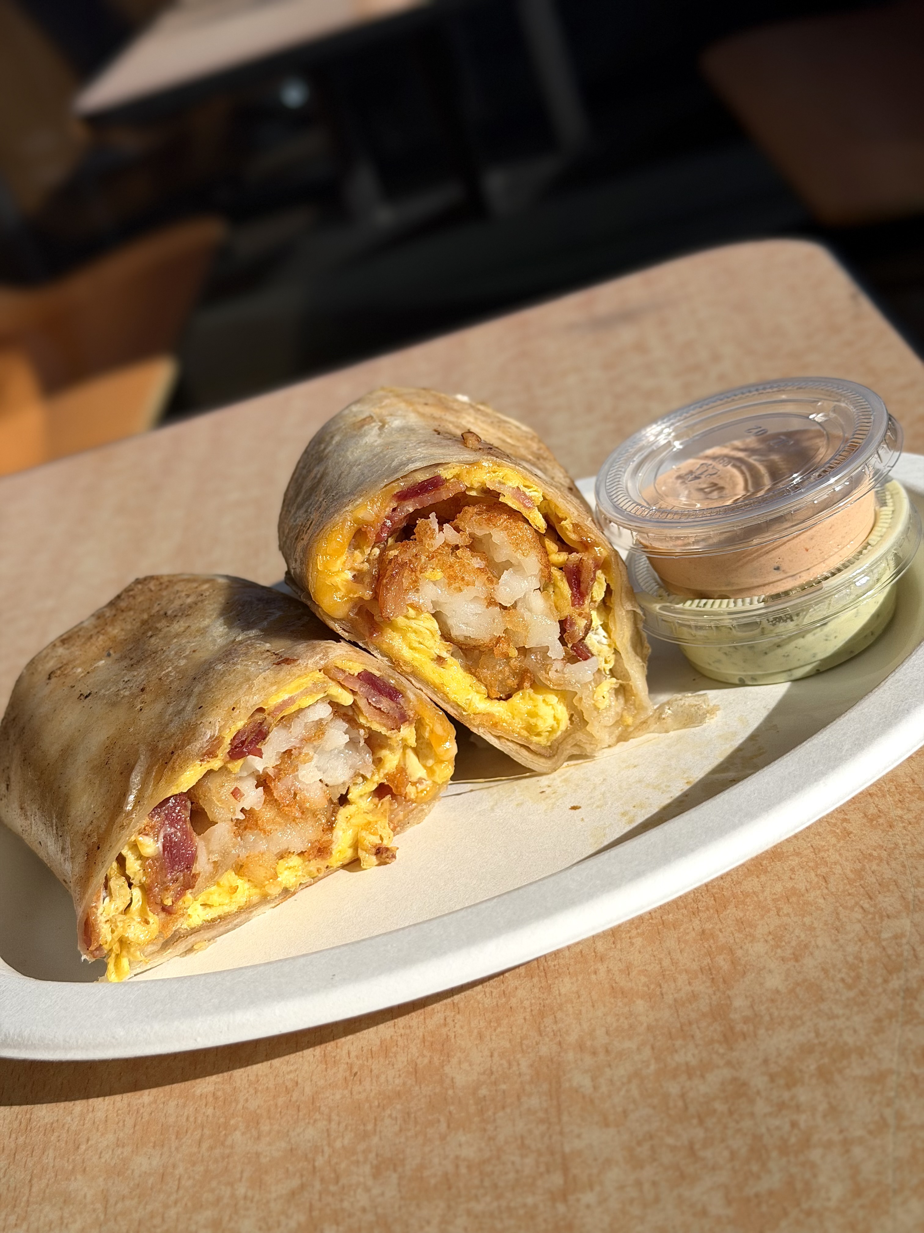 Breakfast Burrito.