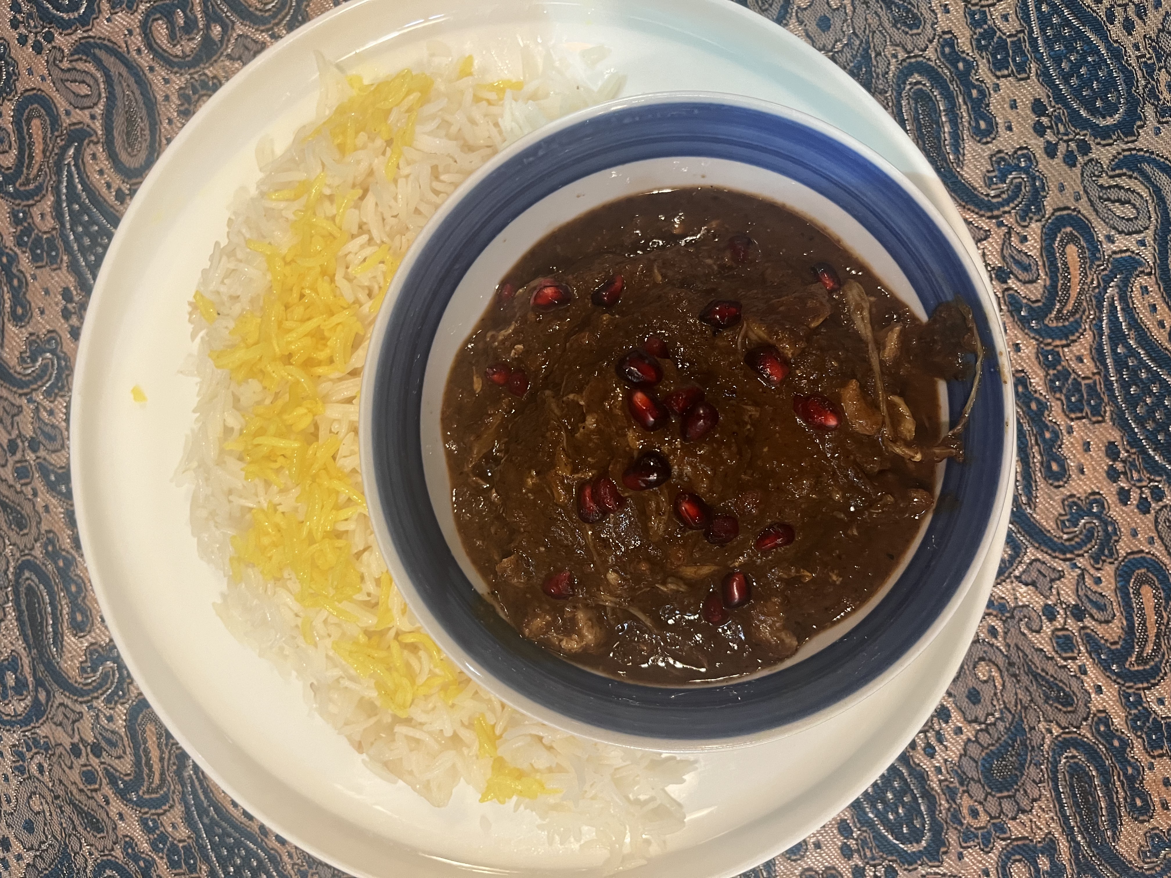 Fesenjoon with Chicken (full Size).