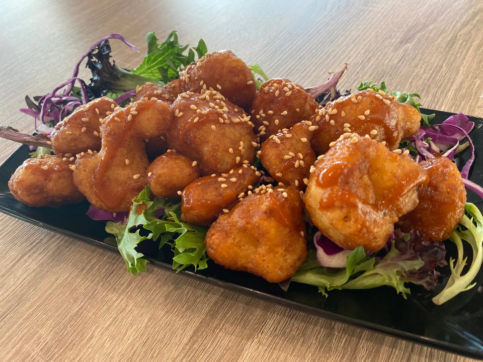 Cauliflower Wing Bites.