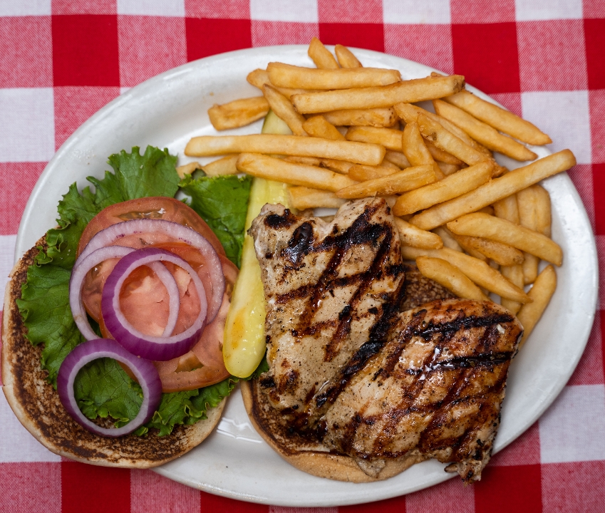 Grilled Chicken Sandwich.