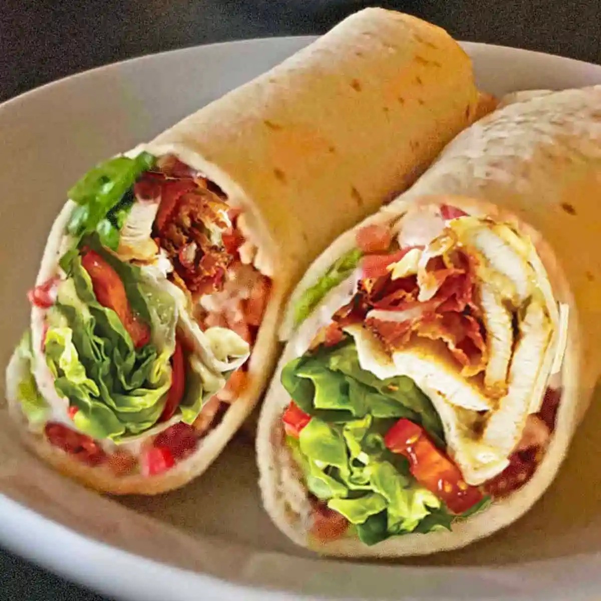 Chicken Bacon Ranch Wrap.