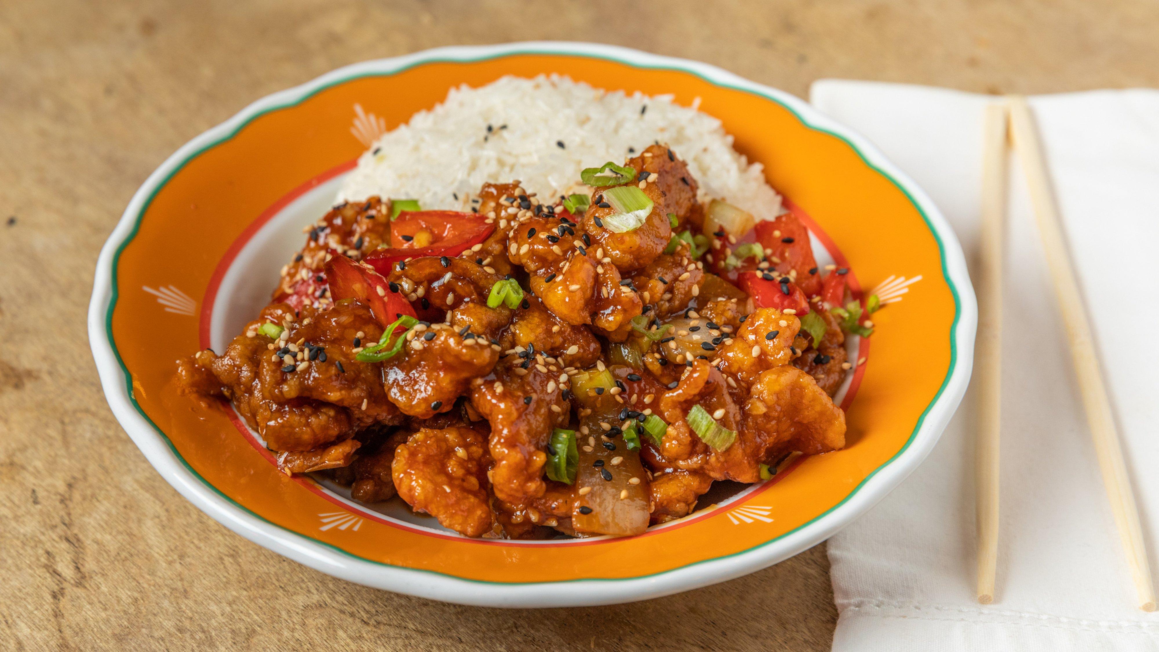 Sesame Ginger Veggie & Tofu.