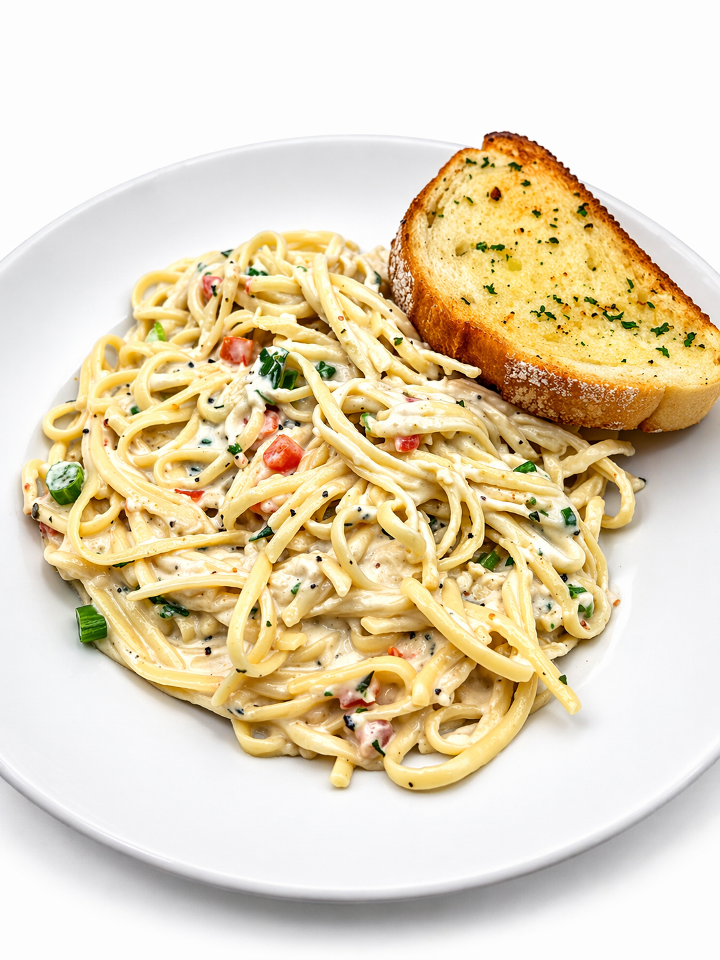 Pasta Alfredo.