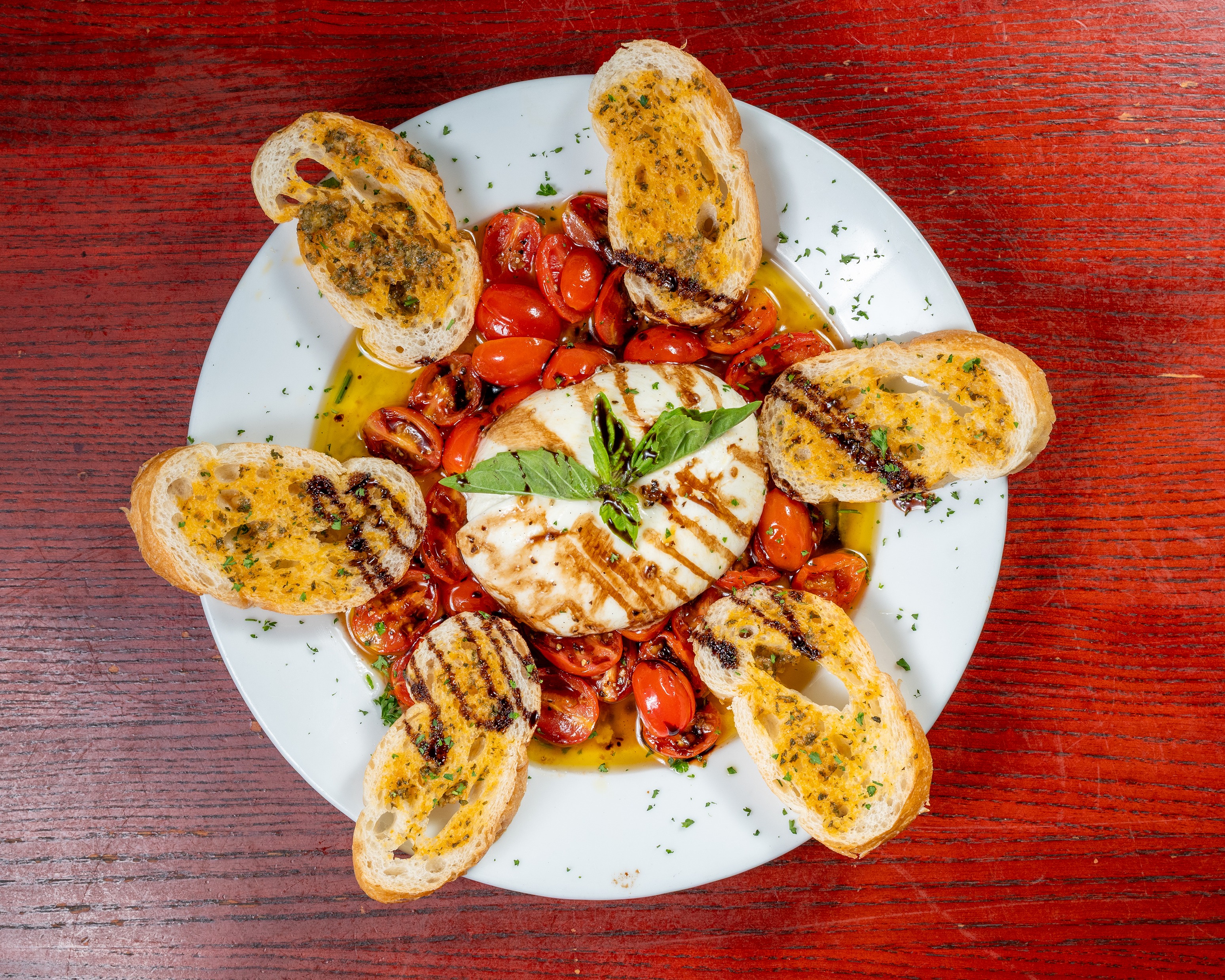 Burrata Caprese.