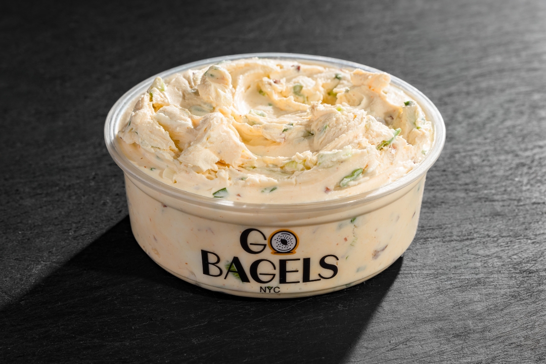 ½ lb Bacon, Scallion & Sriracha Cream Cheese.