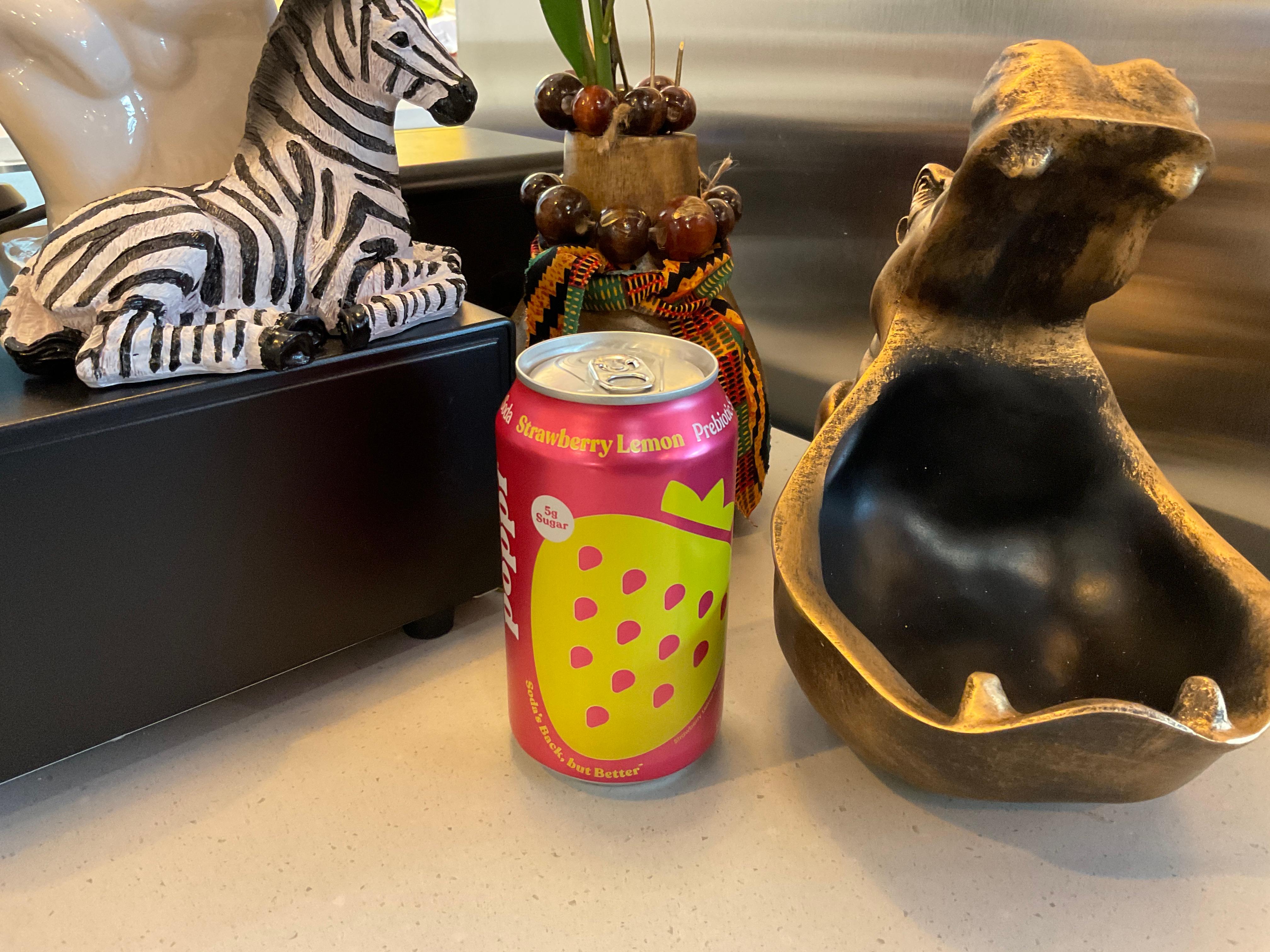 Poppi Soda Strawberry Lemon.