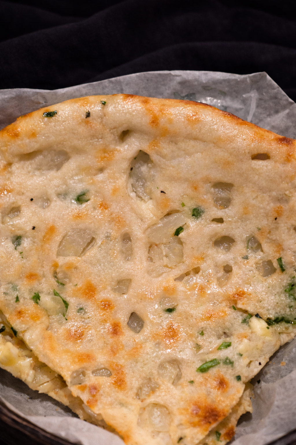 Onion Paneer Kulcha.