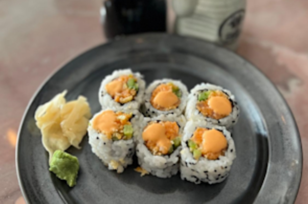 Spicy Yellowtail Jalapeno Scallion Roll.