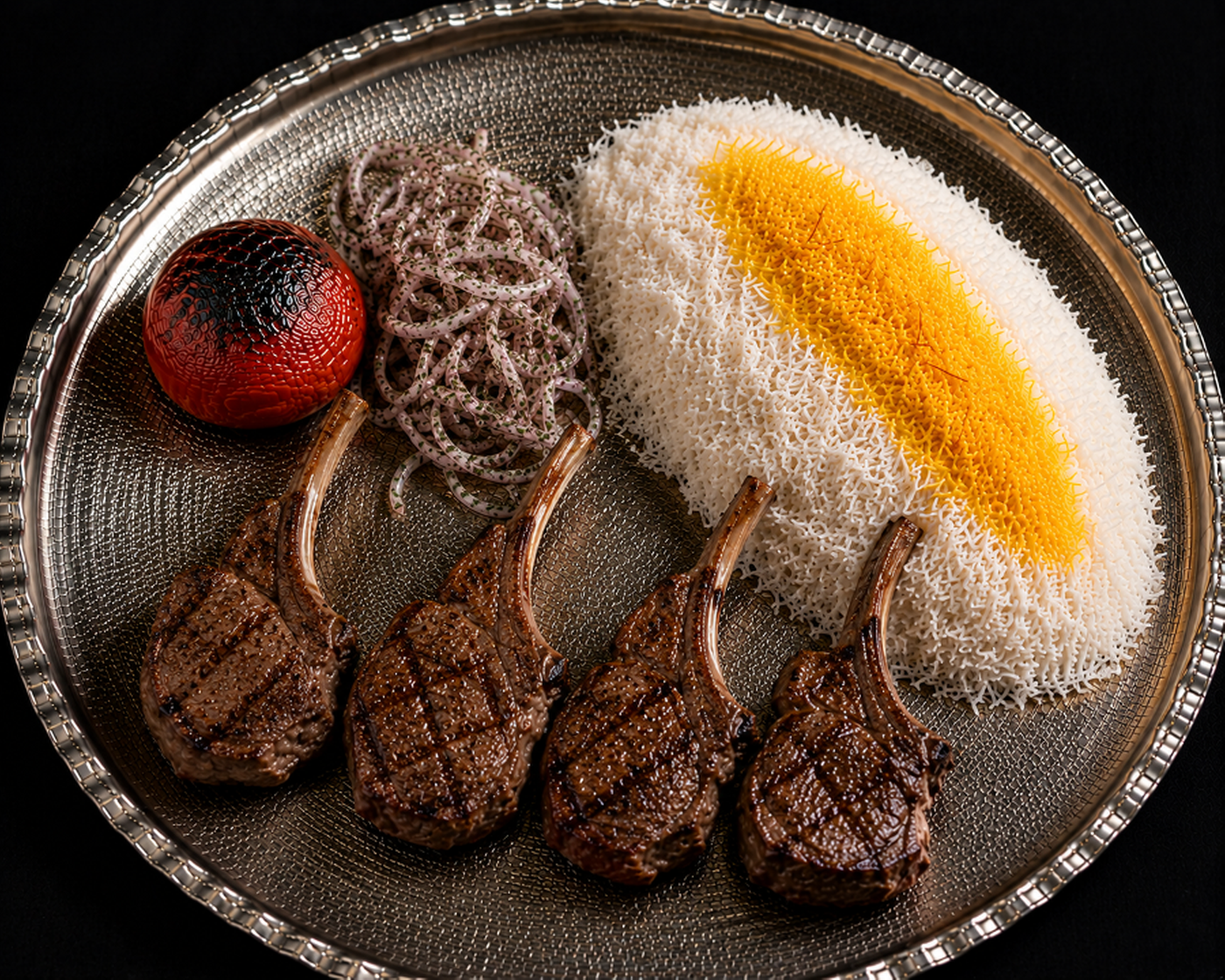 Lamb Chops (شیشلیک کباب).