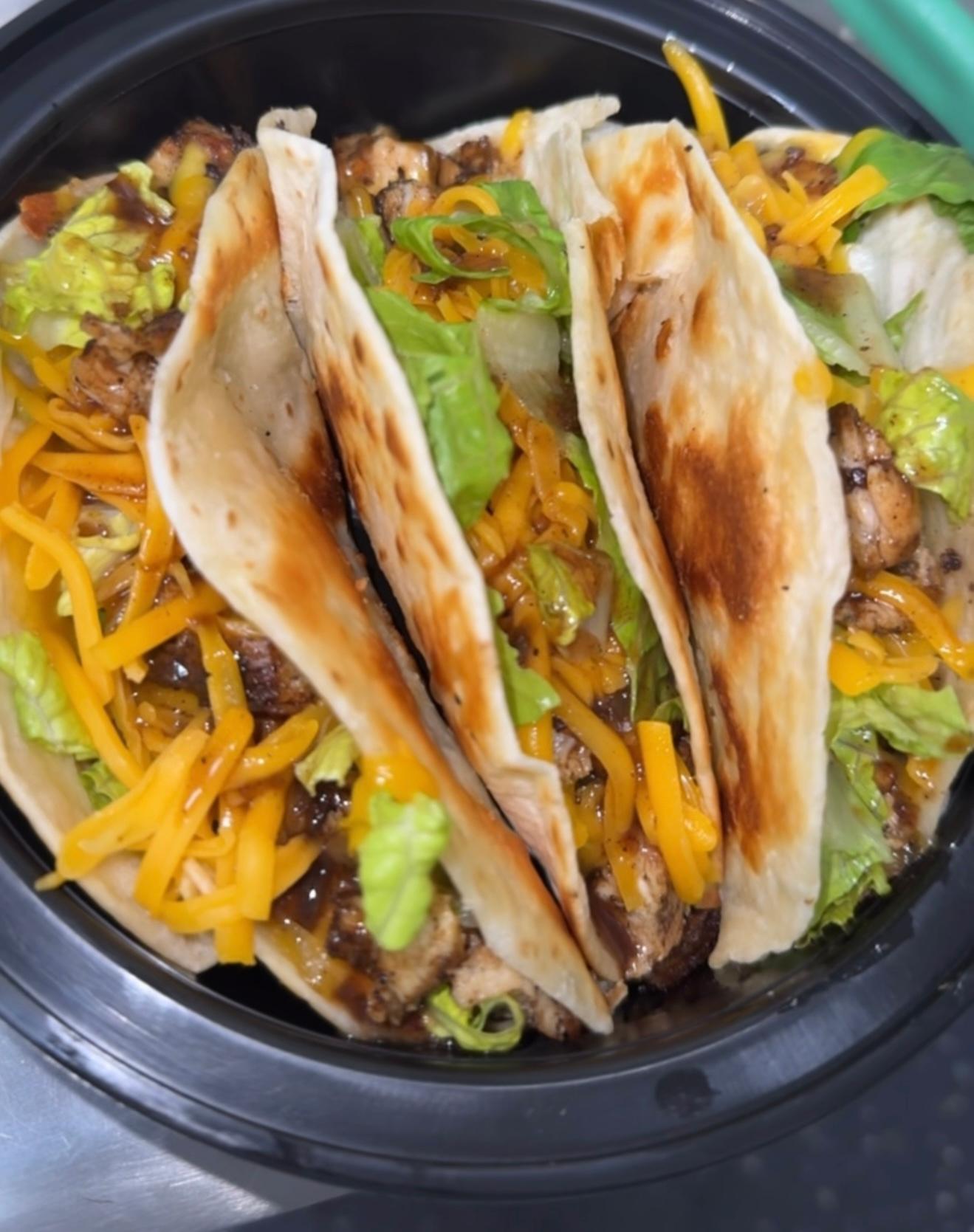 Jerk Tacos.