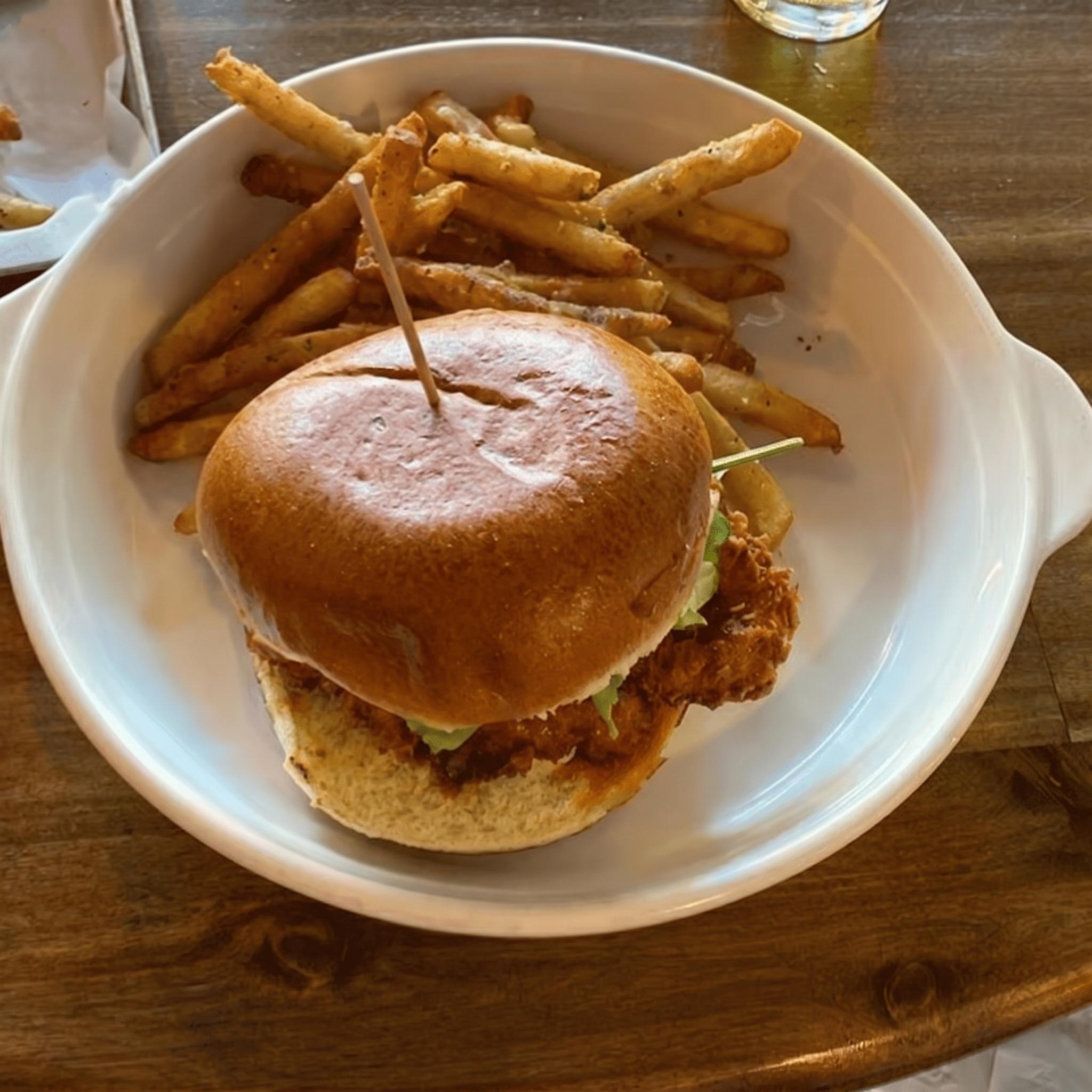 Nashville Chicken Sandwich.