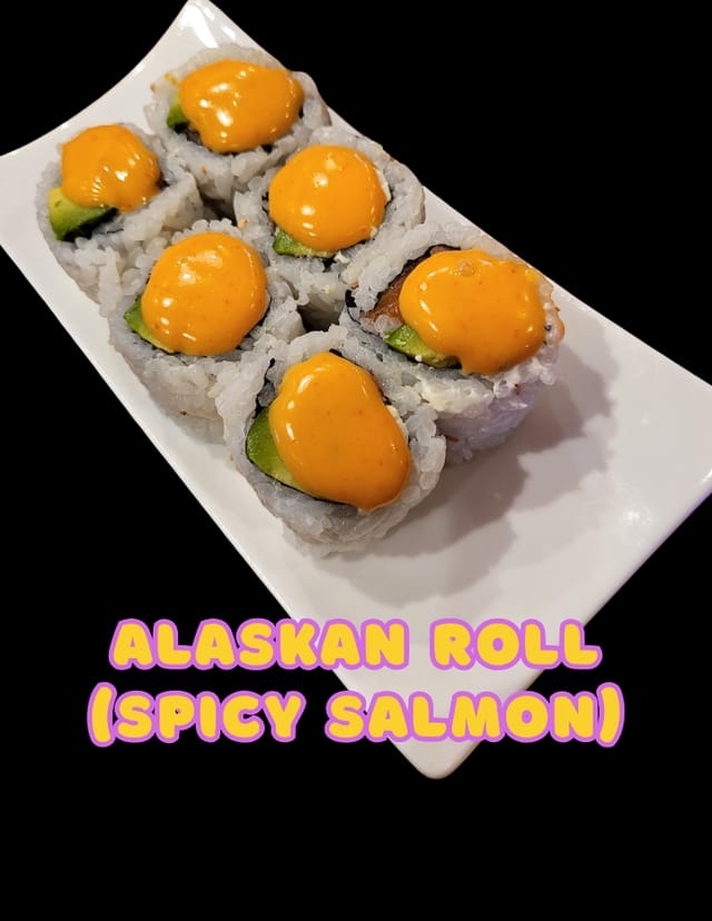 Spicy Salmon Roll.