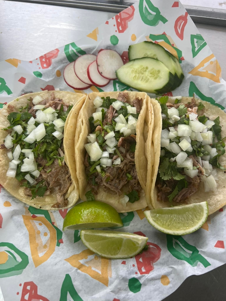Carnitas Tacos.