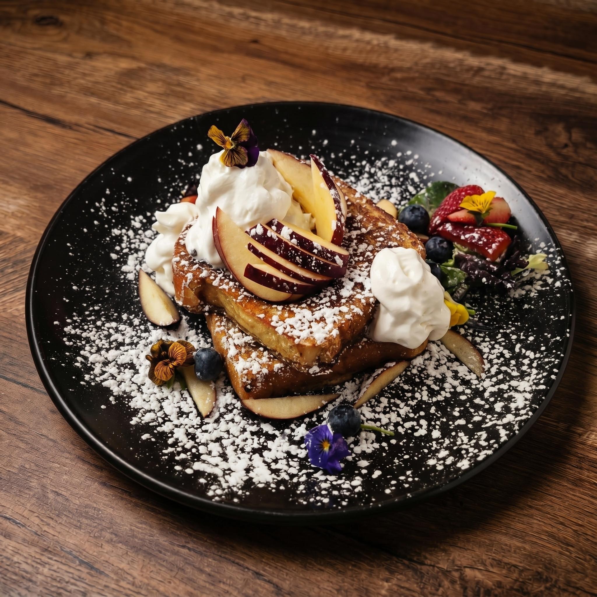 Apple Cinnamon French Toast.