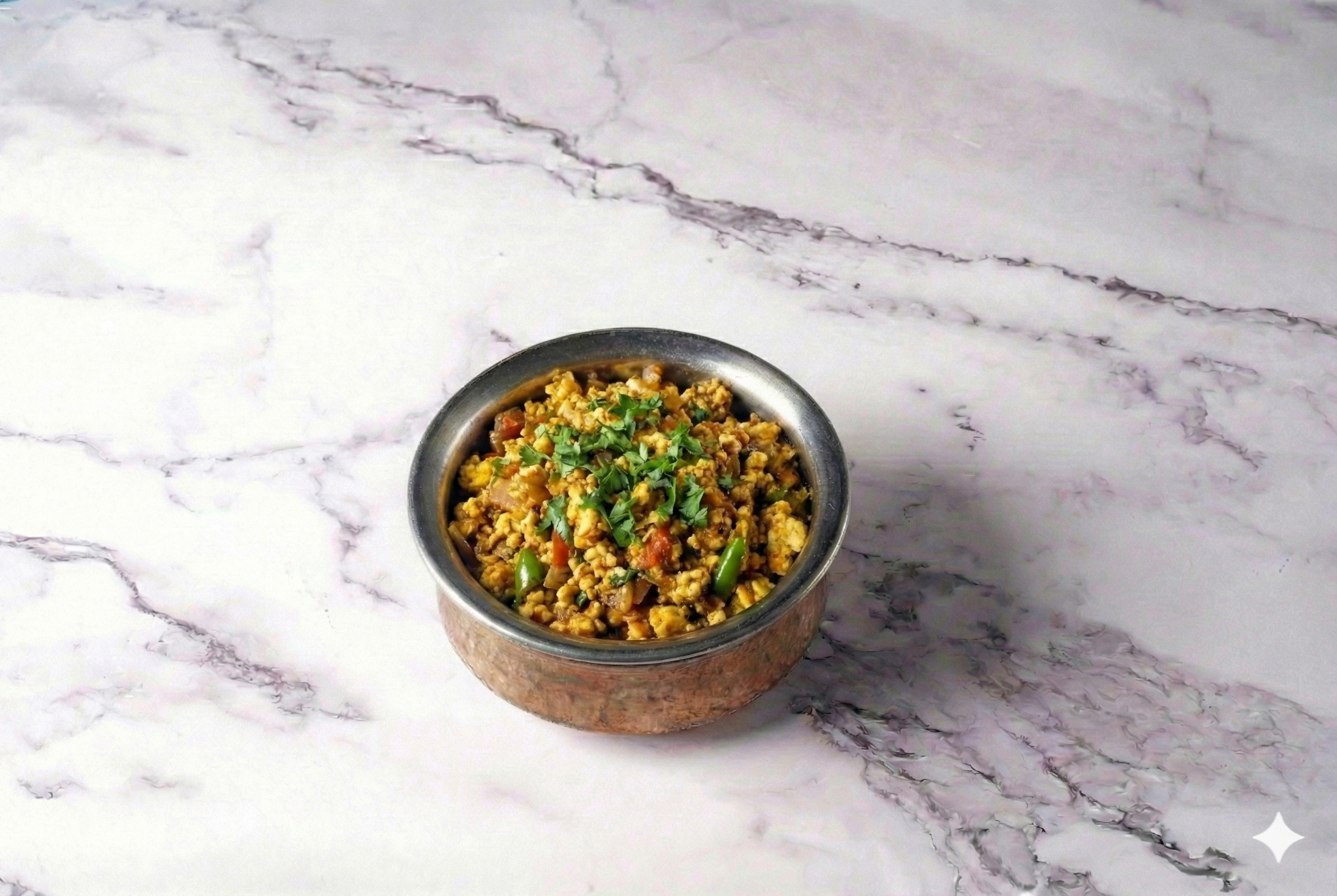 Paneer Burji.
