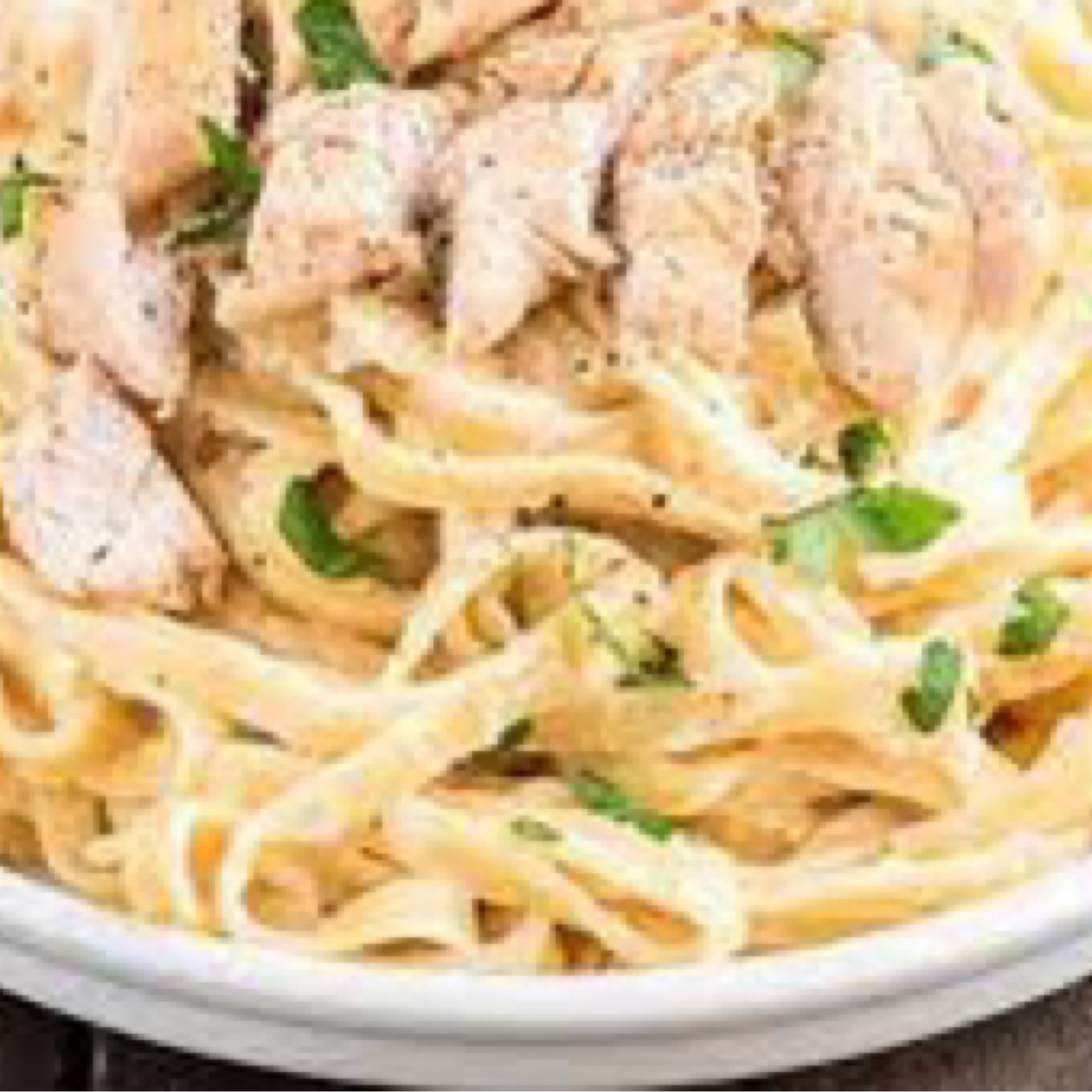 Fet. Chicken Carbonara.
