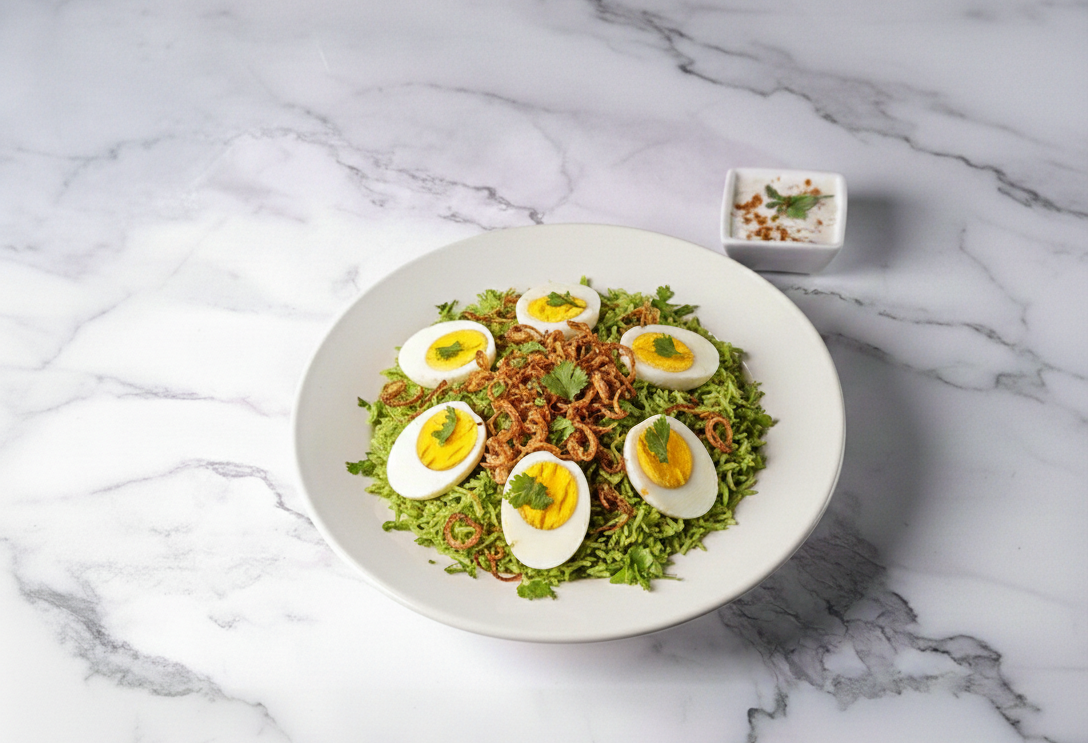 GONGURA EGG BIRYANI.