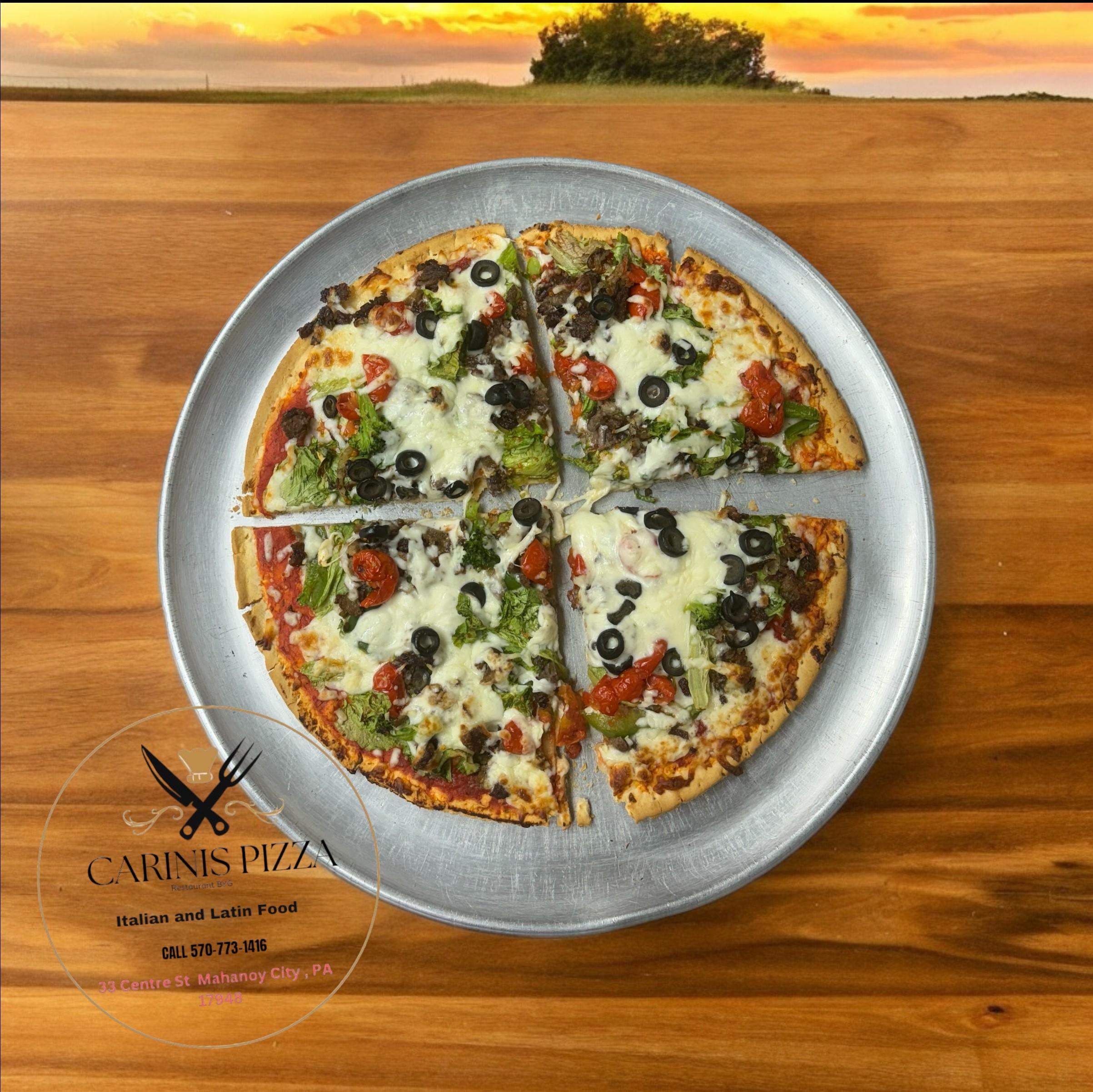 Gluten Free Pizza.