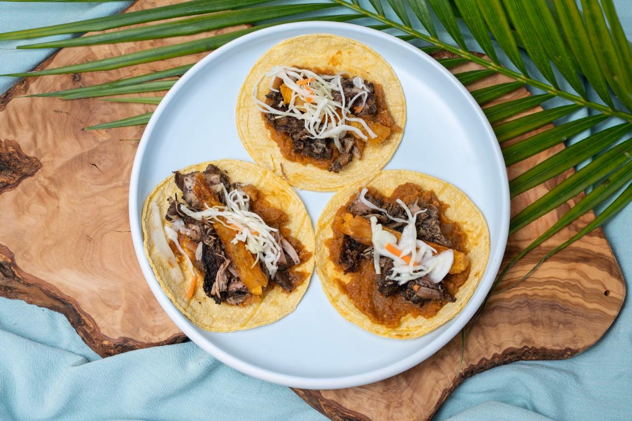 Jerk Chicken Taco.
