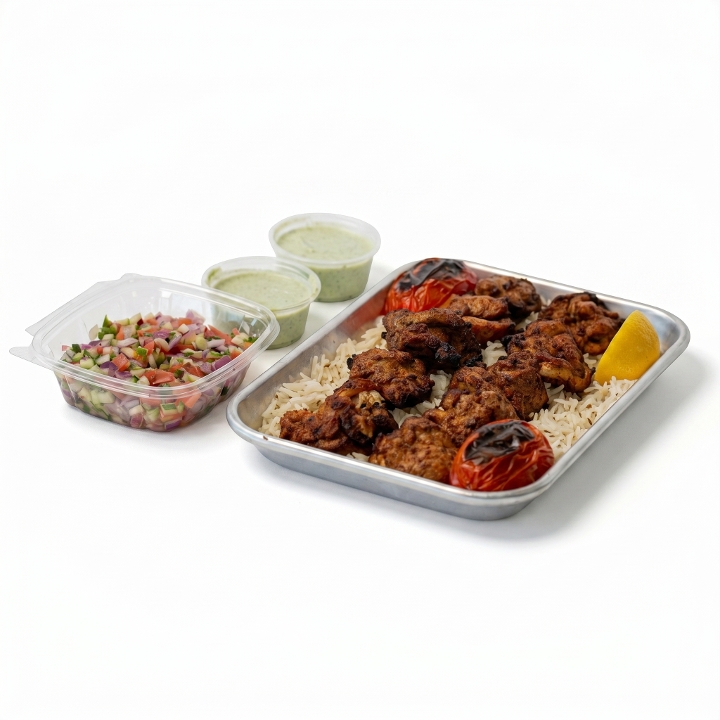 Tikka Boti Platter.