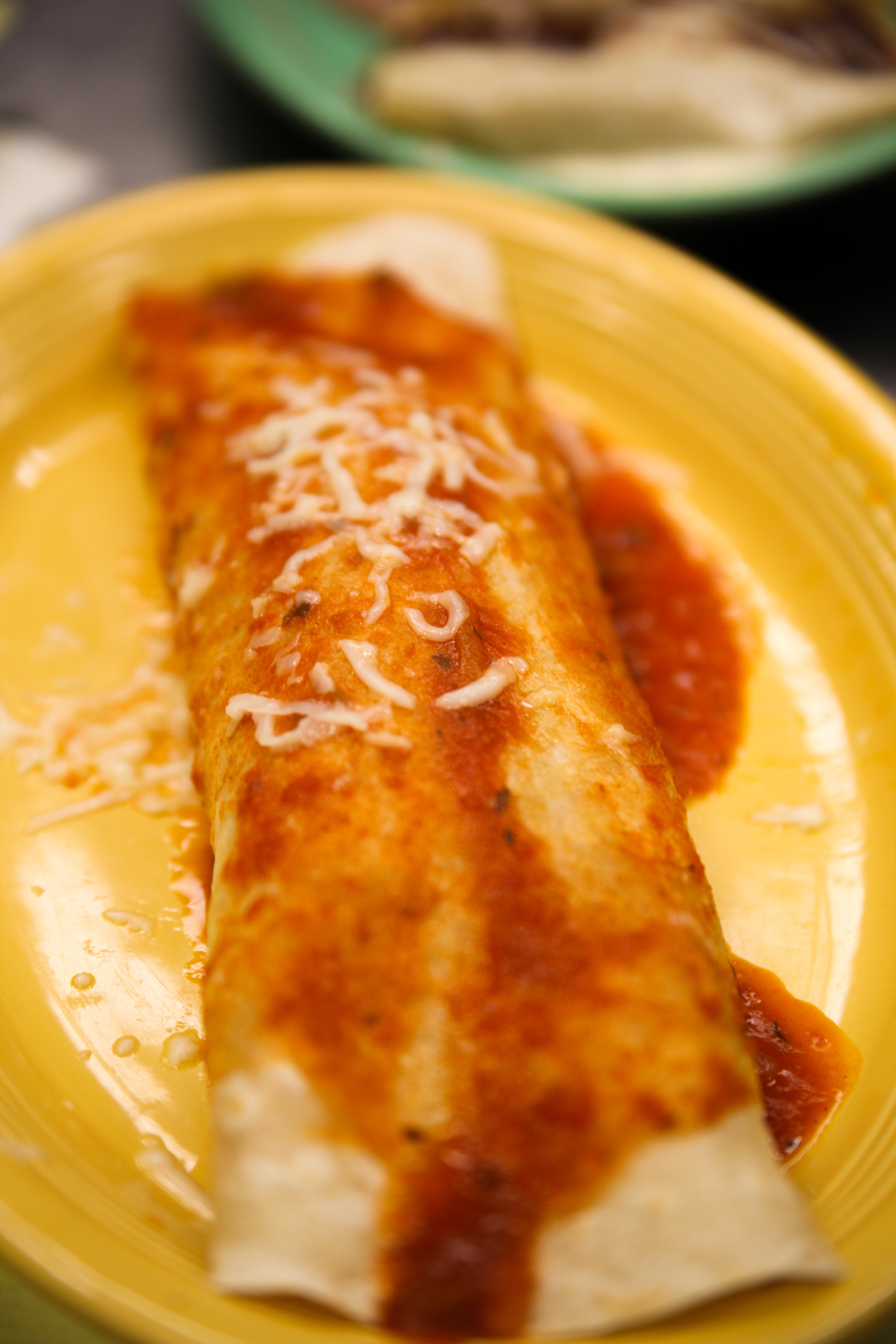 Chicken Burrito.