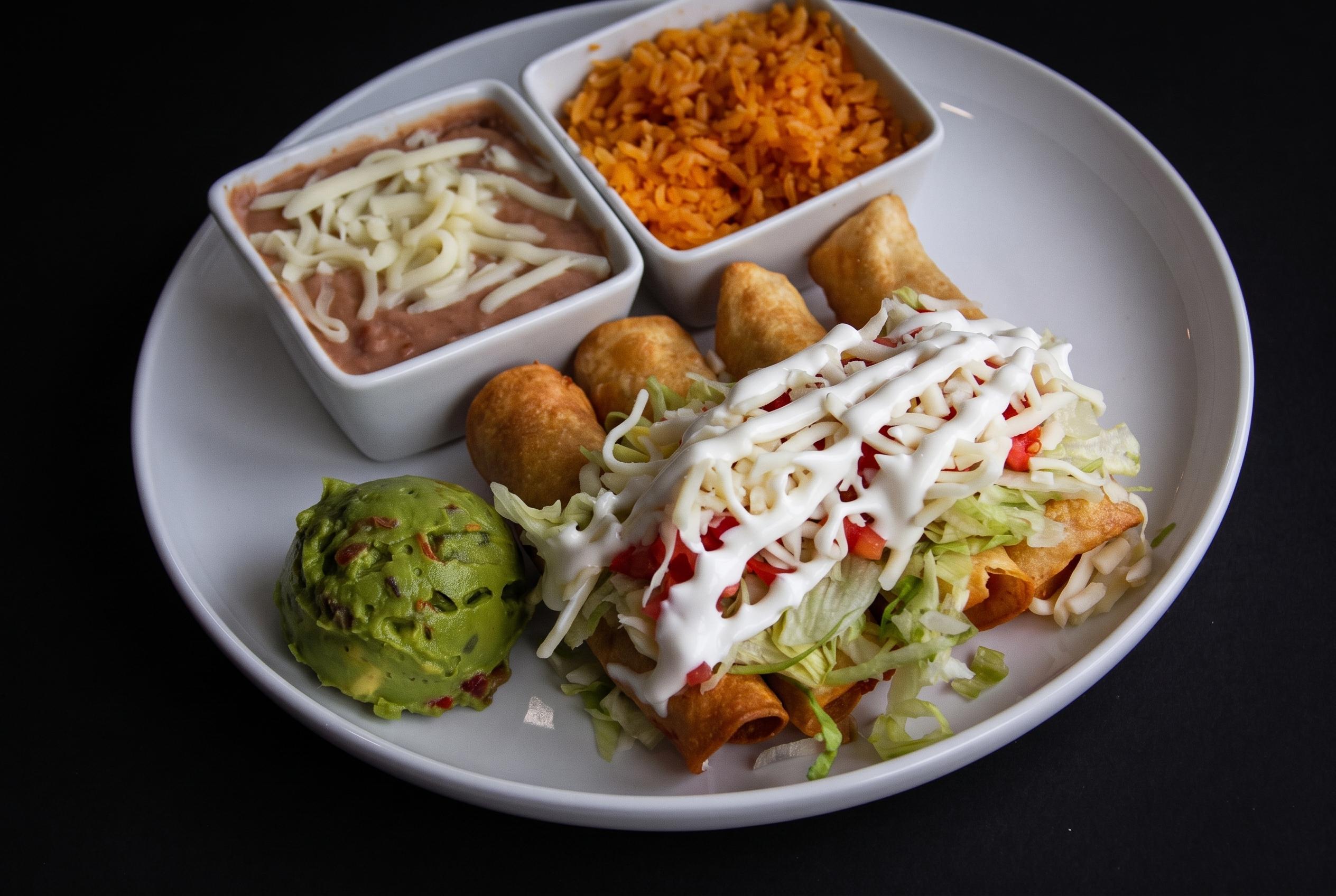 Flautas Dinner.