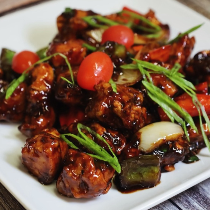 Chicken Manchurian.