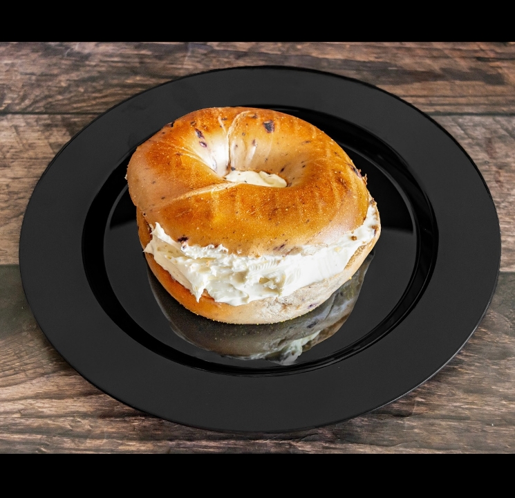 Everything Bagel & Plain Cream Cheese Meal.